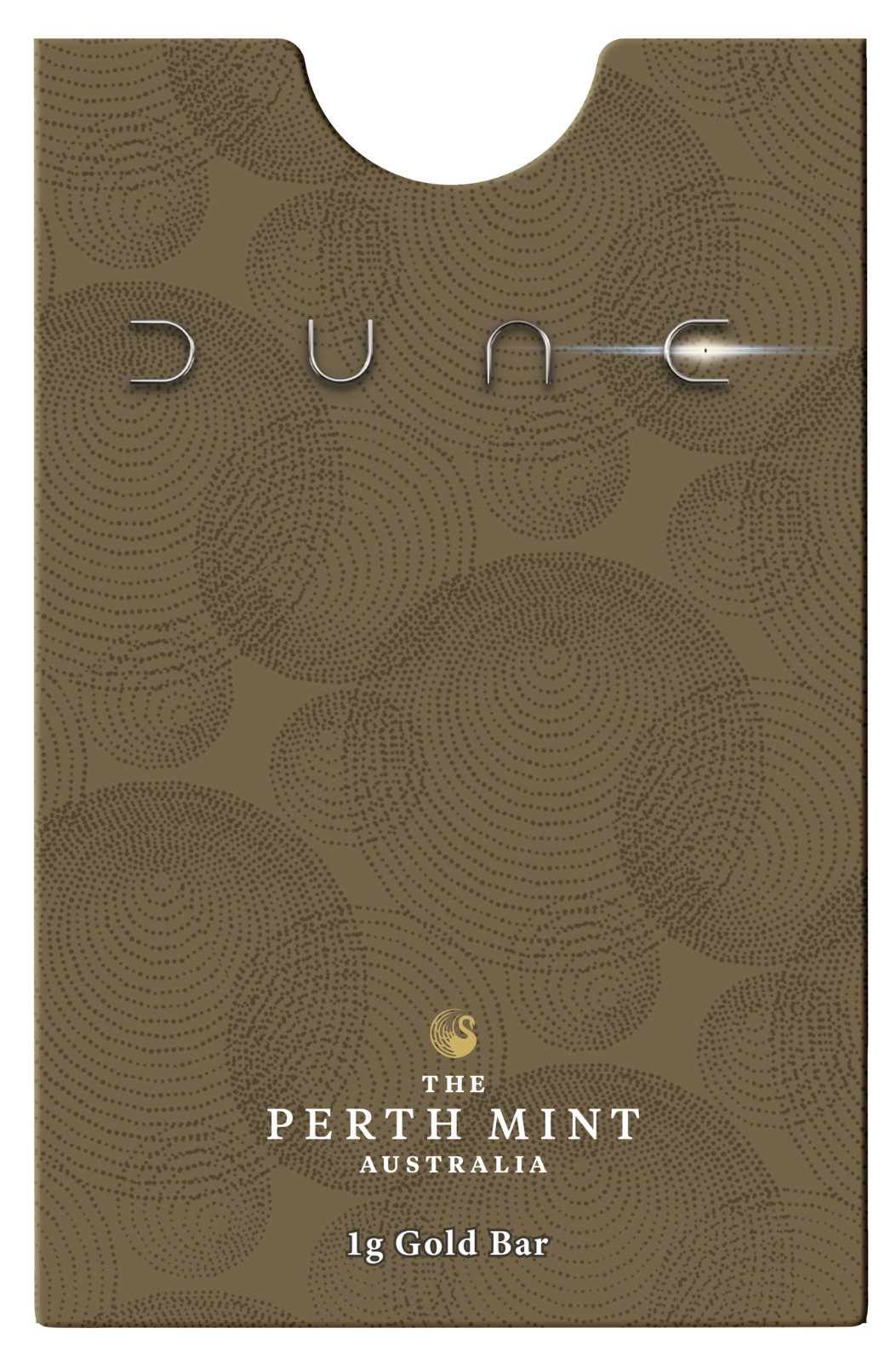 2026 Perth Mint DUNE 2026 1g .9999 Gold Minted Bar Minted Bar