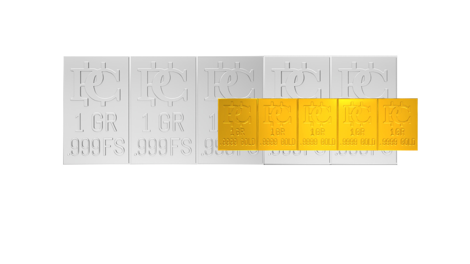 1/3 Gram Gold Bar Silver Like Valcambi Suisse Bar Snaps Apart Gold Bullion Stamp