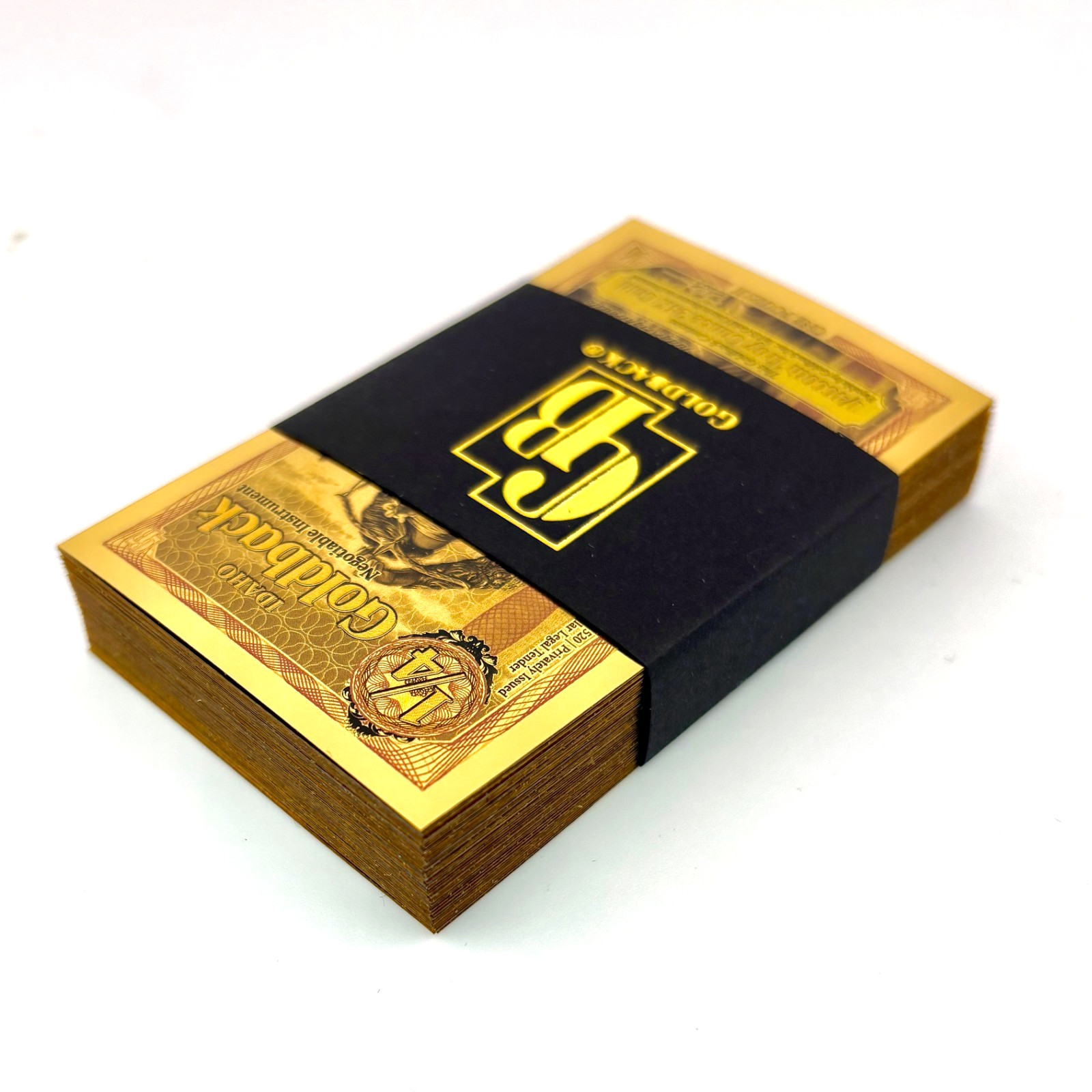 2026 1/4 Idaho GOLDBACK Gold Note 100-PACK – New 24k GOLD ALPHA NOTE W/ UV BG92