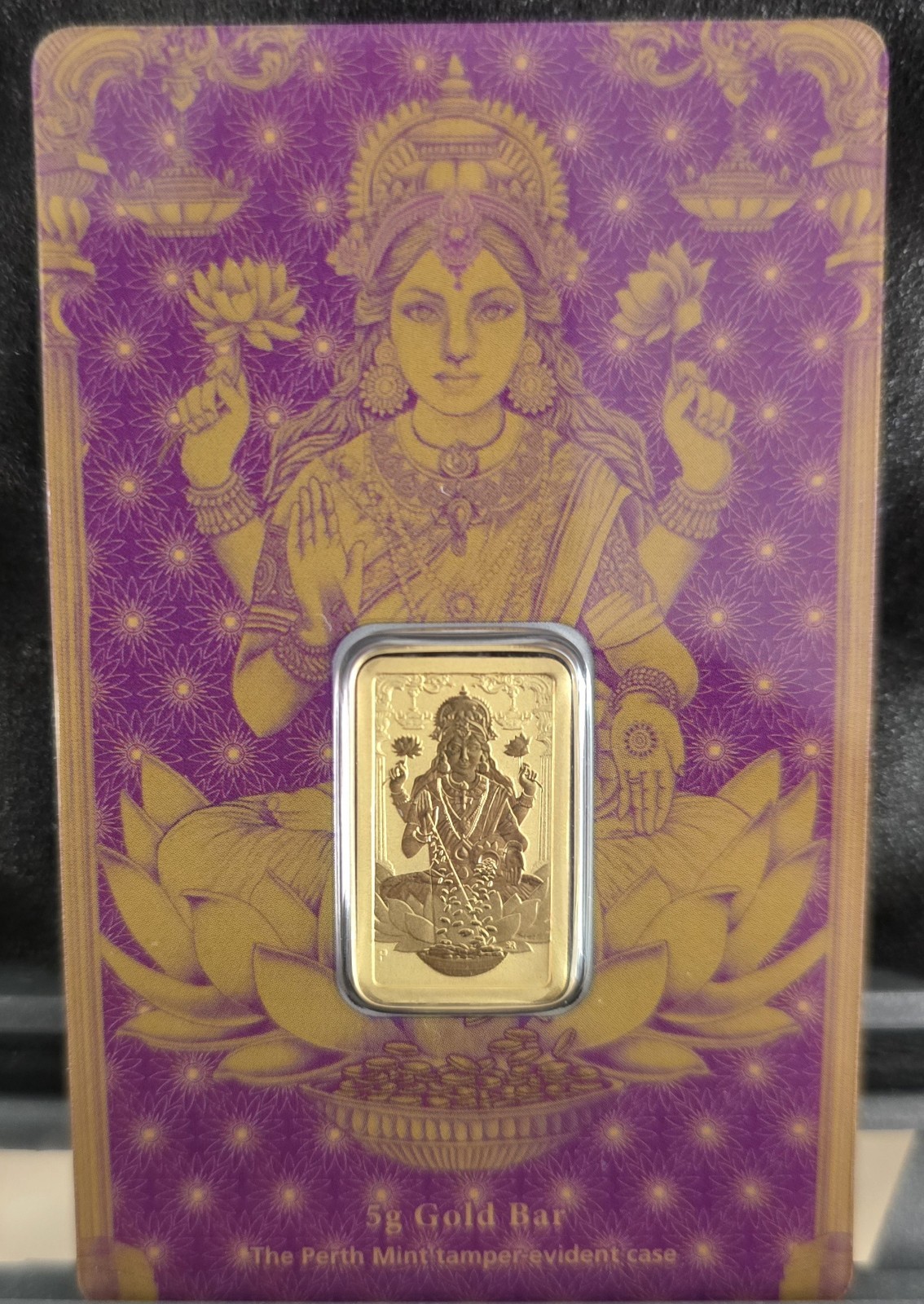 5g Perth Mint Lakshmi design (Diwali series) New In Assay