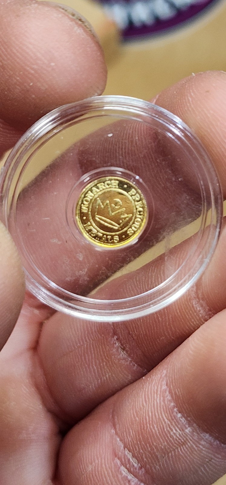 .5 Gram Gold 4 Leaf Clover