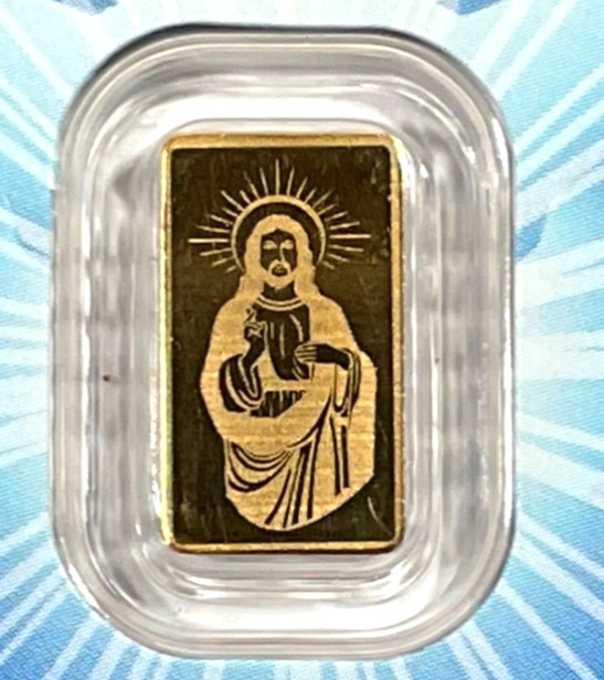 1 gram Gold Bar – Blessings of Jesus Christ (Dove & Cross TEP)