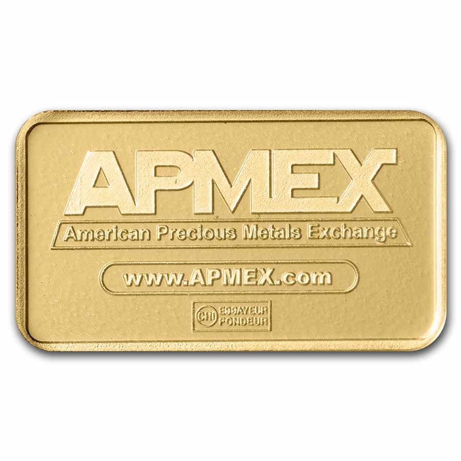 1 gram Gold Bar – APMEX (TEP)