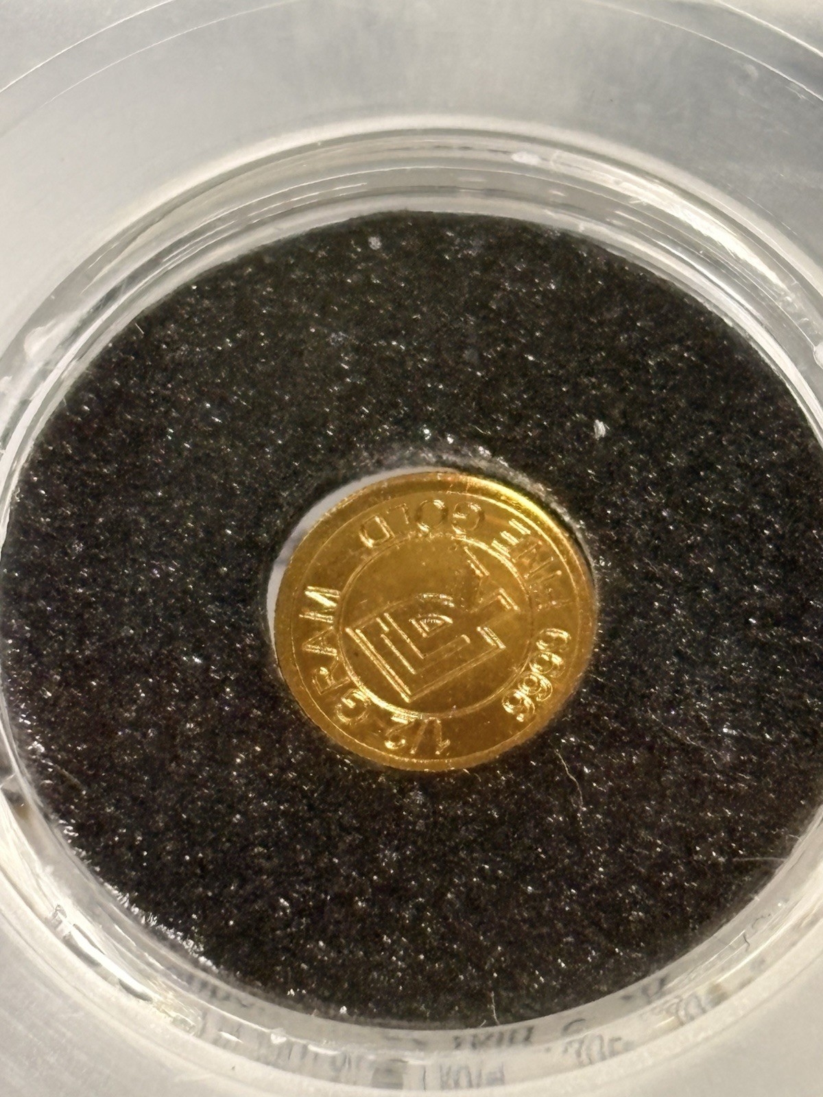 ICG Slabbed 1/2 Gram Gold! – .9999 Fine Gold Coin – Clean Ripz – 0.5g GOLD