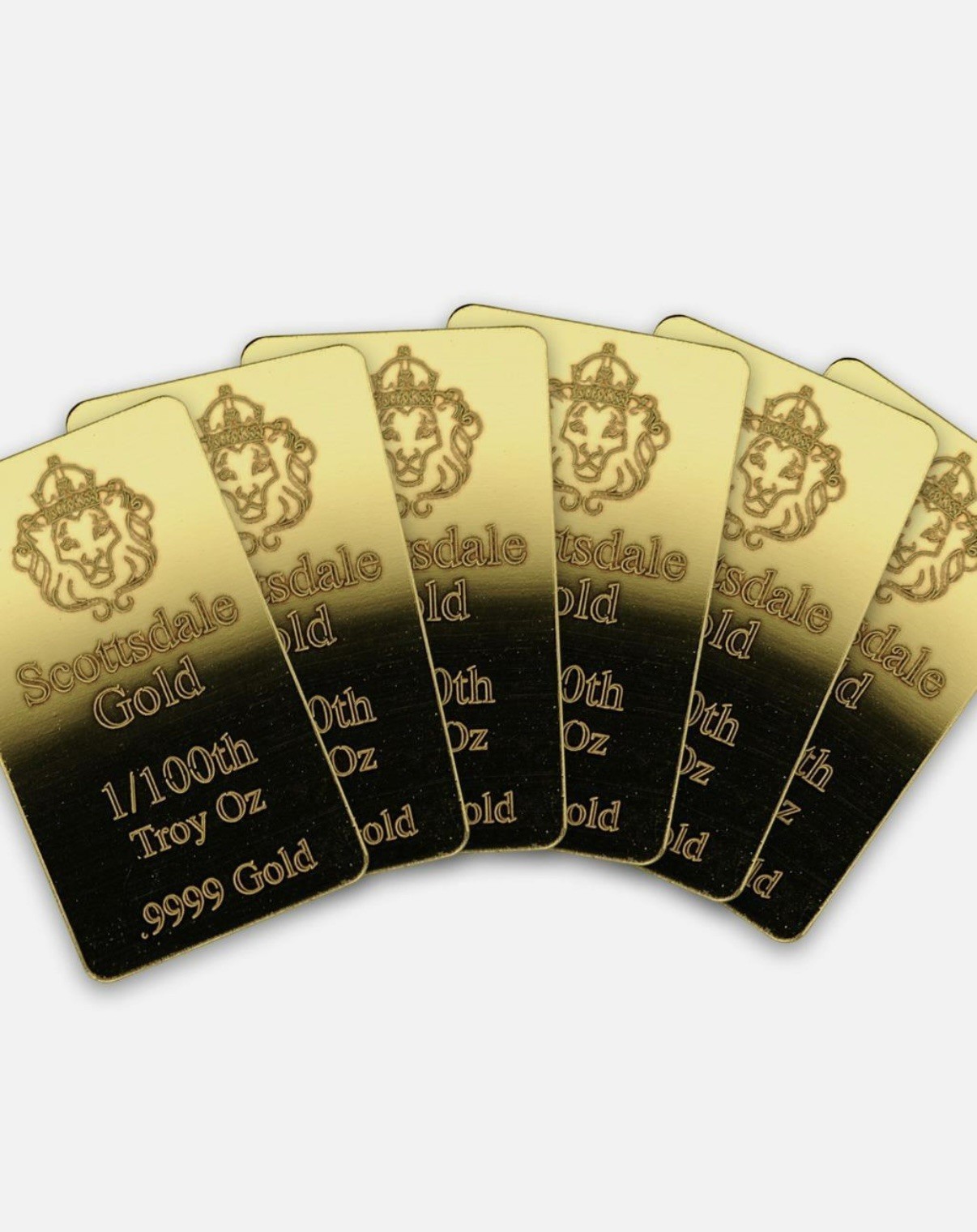 1/100 oz .9999 Gold Bar by Scottsdale Mint – Fractional Gold Bullion #A504