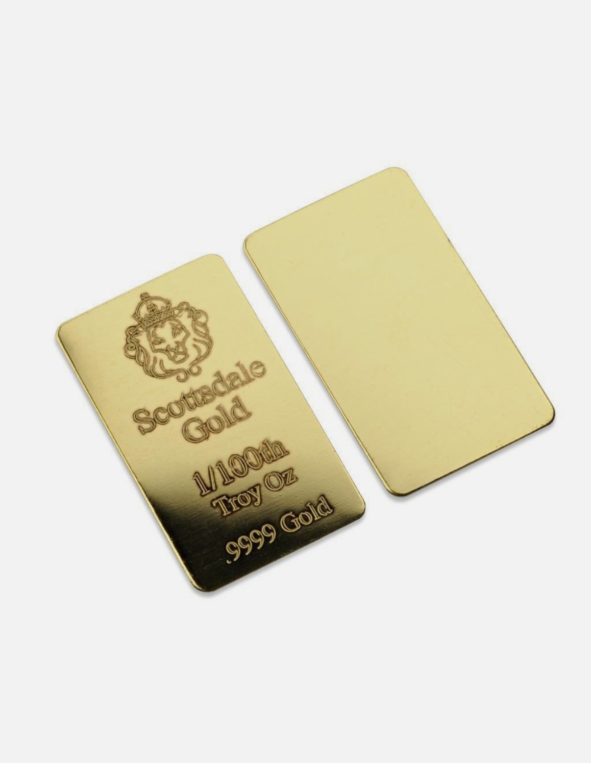 1/100 oz .9999 Gold Bar by Scottsdale Mint – Fractional Gold Bullion #A504