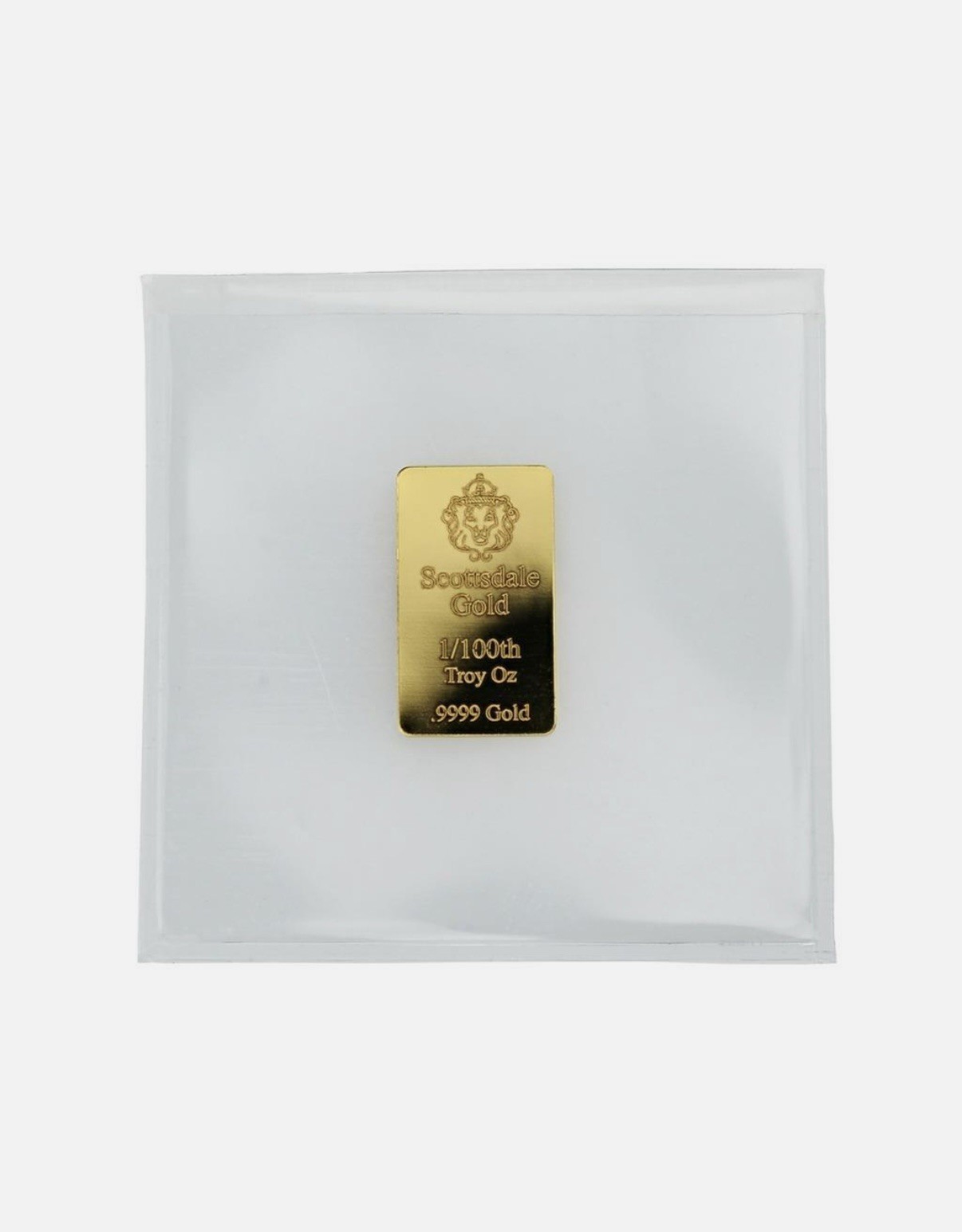1/100 oz .9999 Gold Bar by Scottsdale Mint – Fractional Gold Bullion #A504