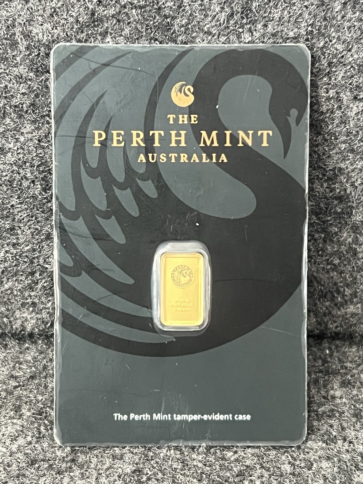 Perth Mint 1gr Gold Bar In New Assay. 9999 Fine Gold