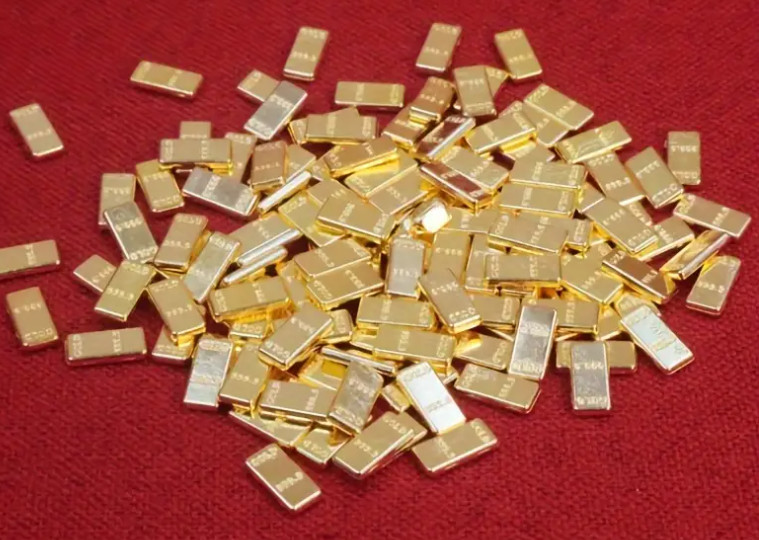 Decorative Bars Gold Tone 20 Pieces for Occasions of All Types