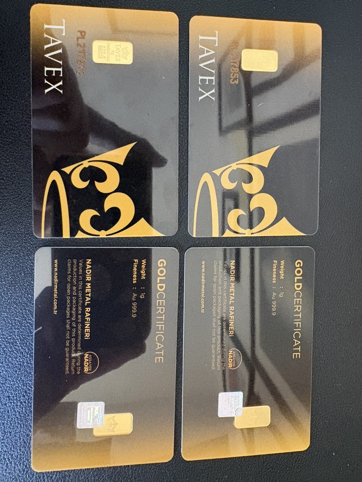 1g 24kt Gold Bar – Tavex Gold Bullion Bar 999.9 Fine Bullion Sigma Tested