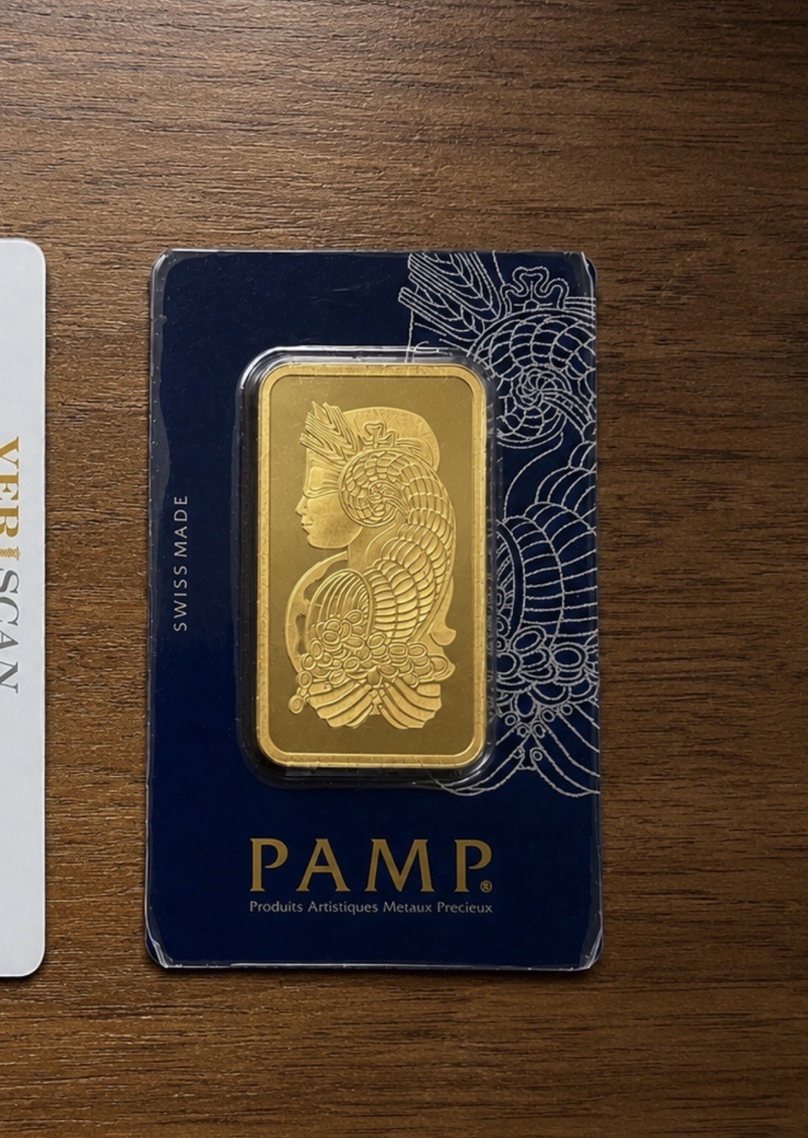 100 gram Gold Bar – PAMP Suisse – Fortuna – 999.9 Fine in Sealed Assay