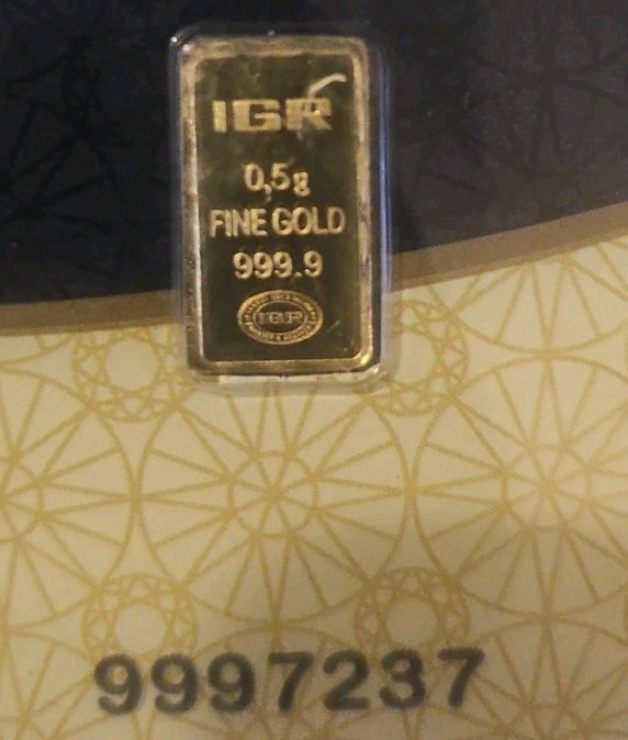 Istanbul Gold Refinery IGR Gold Bar 90.5 gram 99.9 Fine