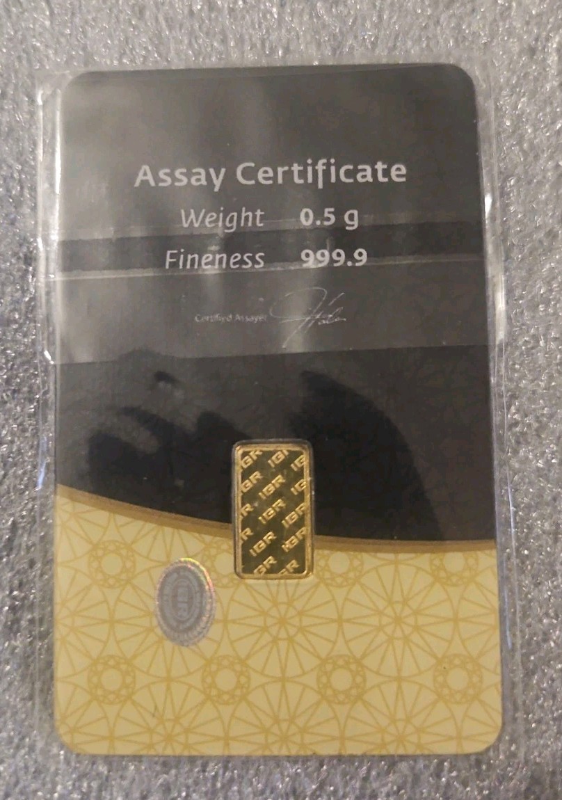Istanbul Gold Refinery IGR Gold Bar 90.5 gram 99.9 Fine