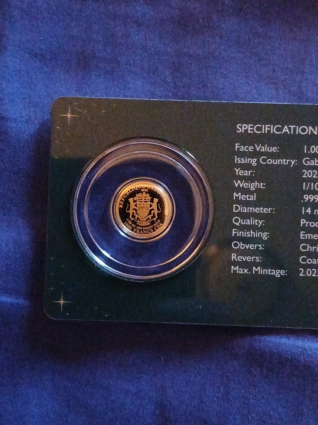 Gold 1/100th oz 999 Fine Gold Christmas Tree In Capsule 24k Pure Gold