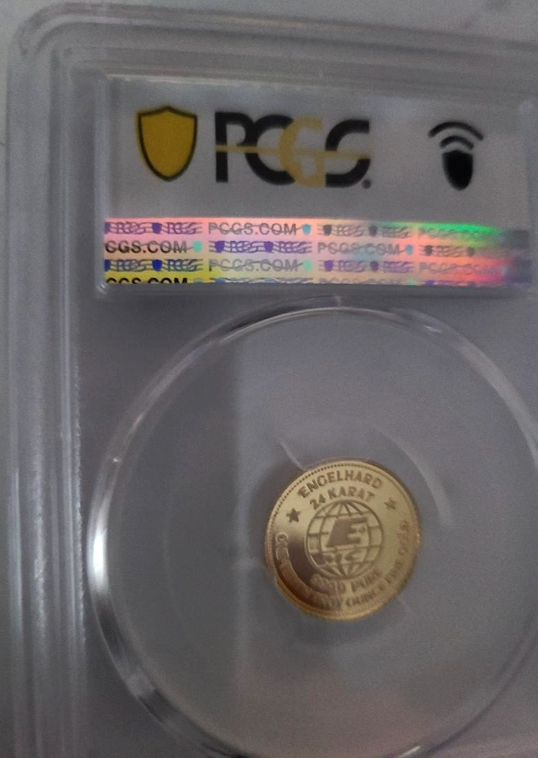 1981 Engelhard Gold 1/10 oz. Gold Prospector Proof PCGS PR66DCAM FINEST KNOWN!