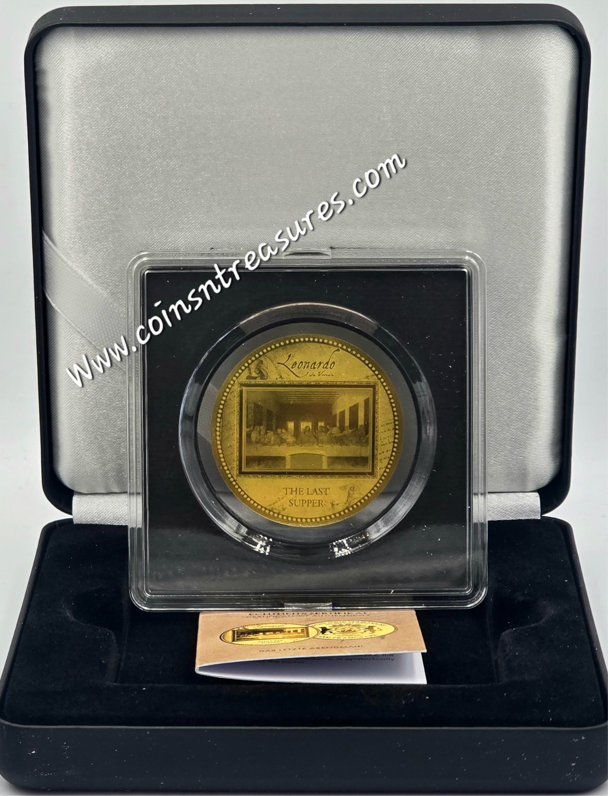Da Vinci Last Supper 1/200 Oz Gold 999 coin