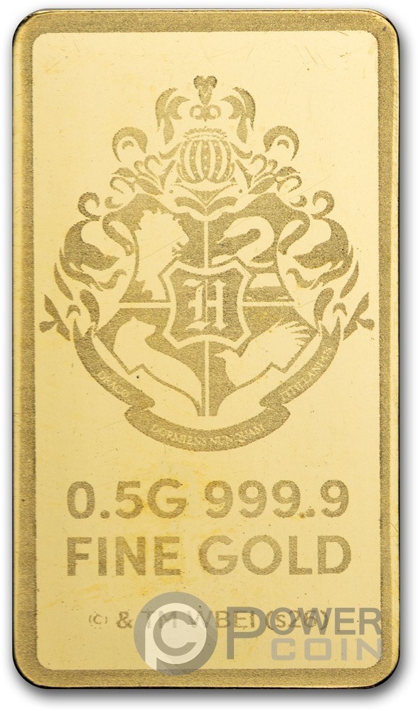 Harry Potter 25th Anniversary 0.5g Gold Bar