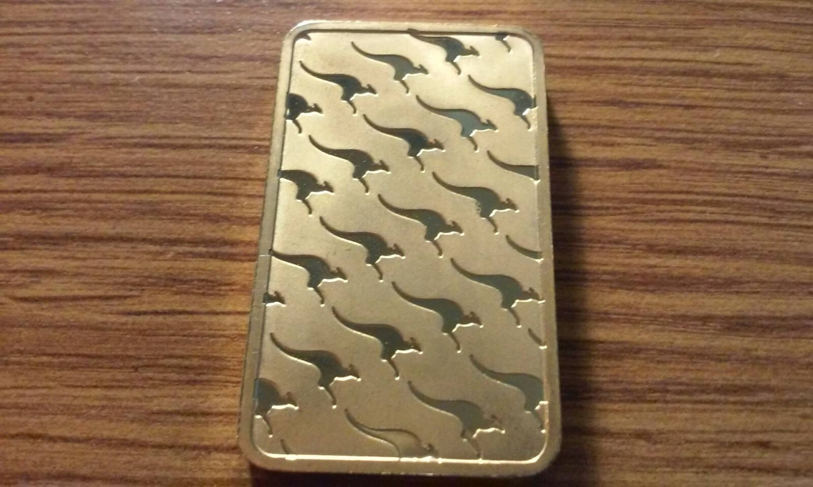 1 oz. Gold Bar – Perth Mint – 99.99 Fine in Assay Fake Gold Bar NOT FOR SALE