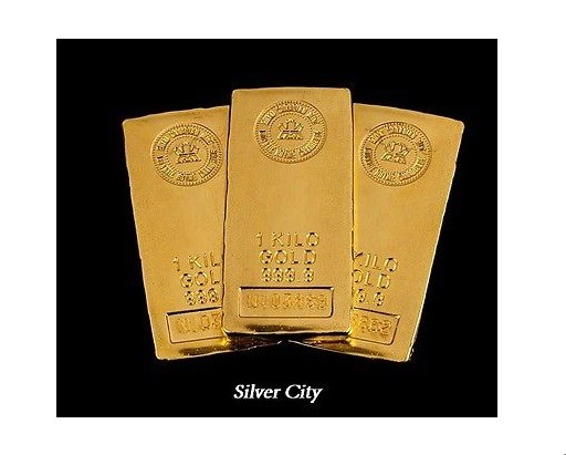 1 KILO ( 32.15 TROY OUNCES ) RCM .9999 FINE GOLD BAR