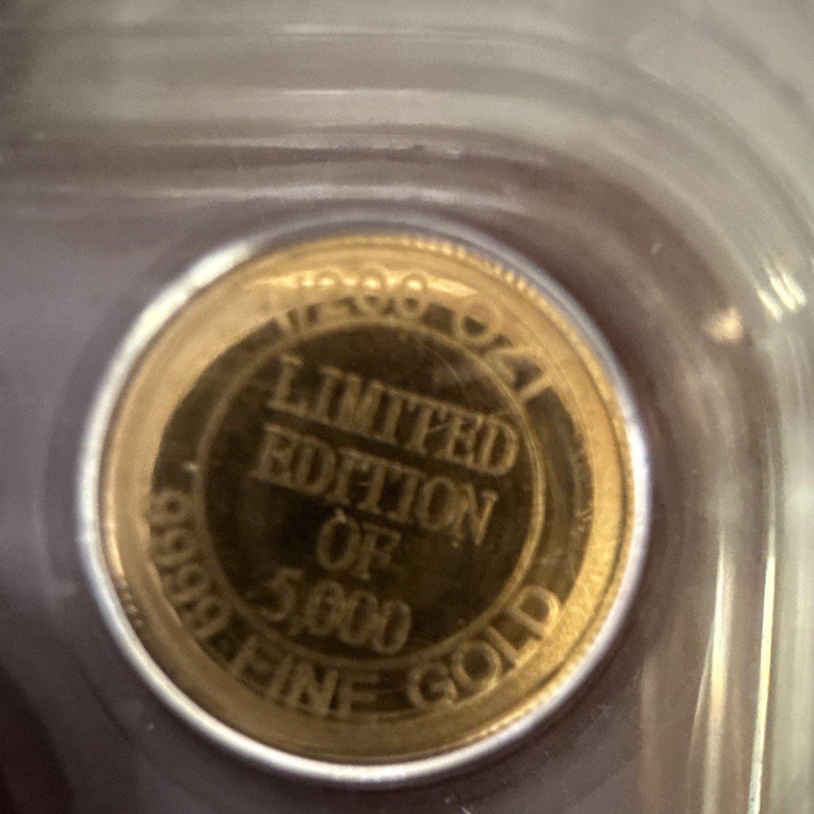 PCGS MS69 Colosseum ND 1/200 oz Gold Round Total Gold Content