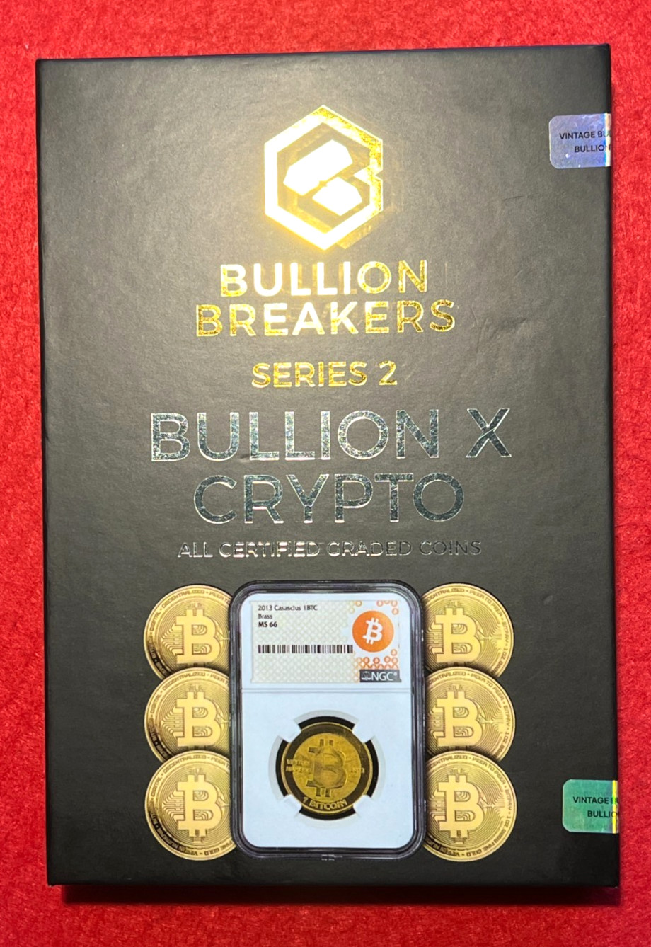 🔥 2026 Bullion Breakers Series 2 – 1 oz .999 Silver Bitcoin ICG MS70 PL w/Box