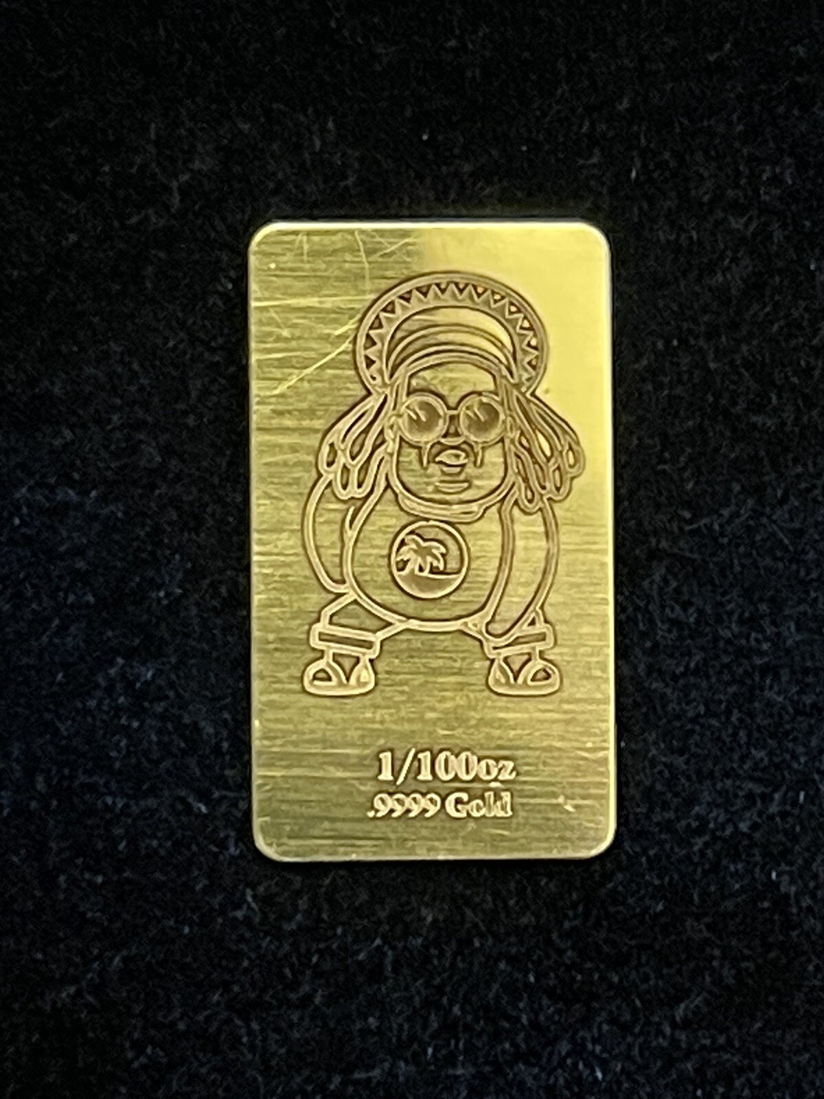 The CHIVE | APRIL GOLDEN FARLEY GAME PIECE | 1/100th Oz Gold Bar | SOLD OUT