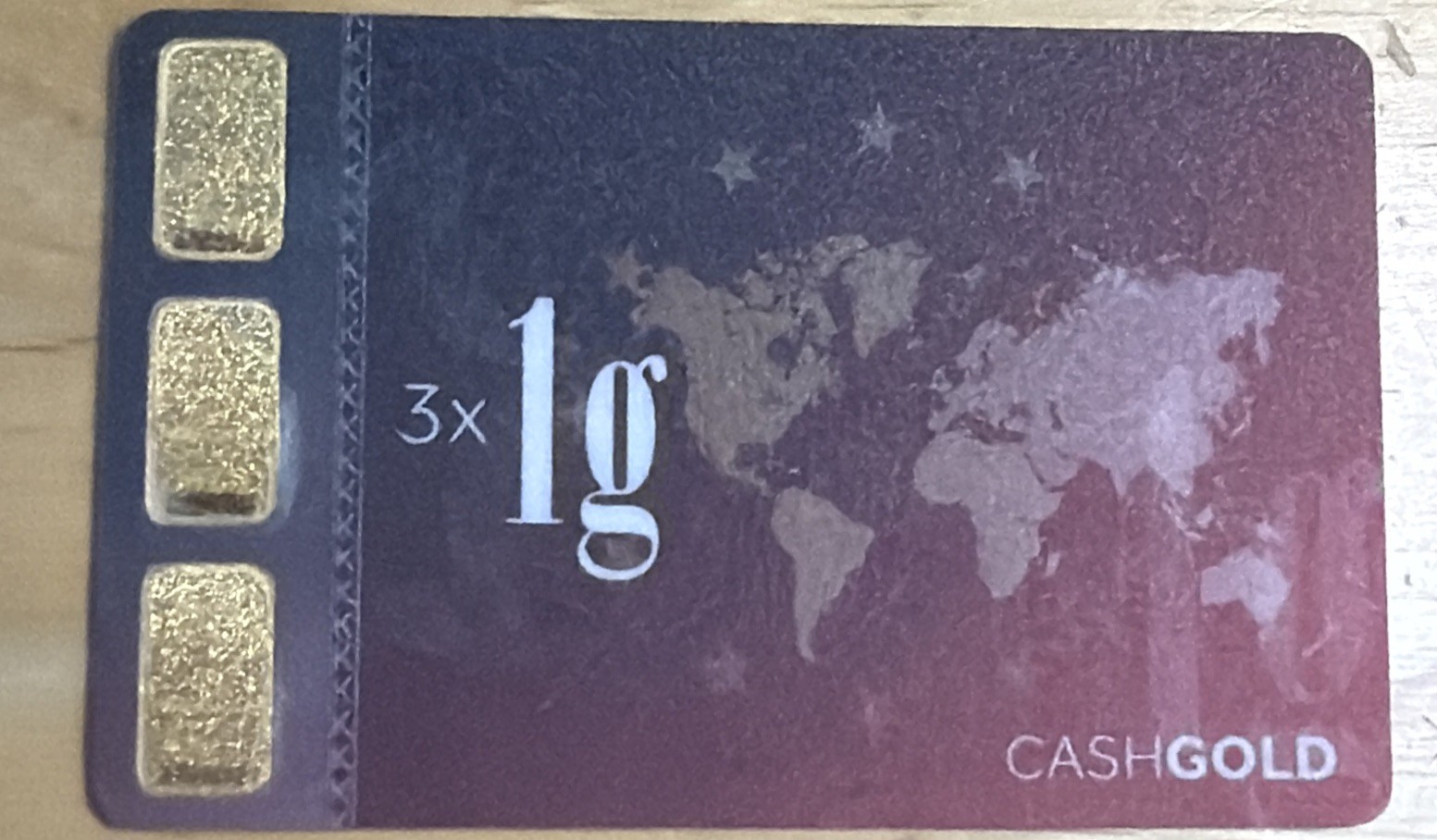 Karatbars International GmbH 3 Gram .9999 Fine Gold in Assay Card