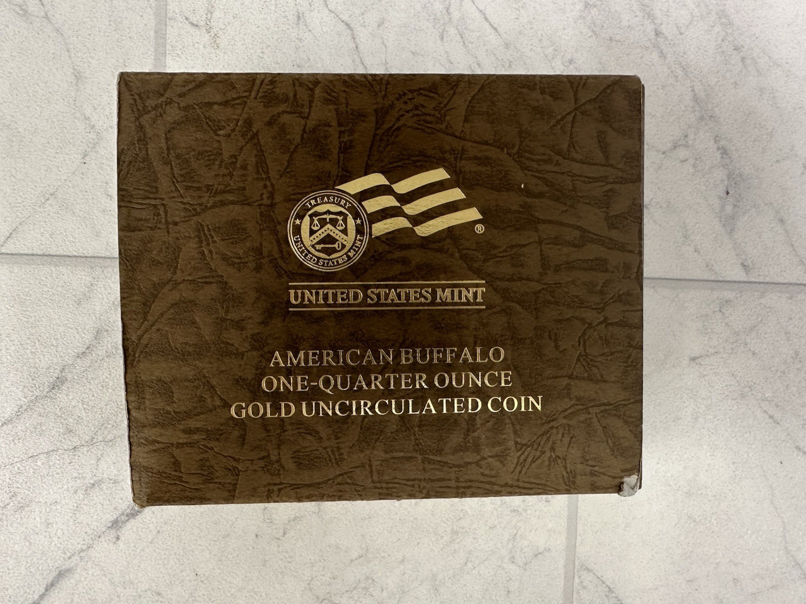 1/4 OUNCE GOLD BUFFALO OPG WITH PAPER SMALL PAPER 2008