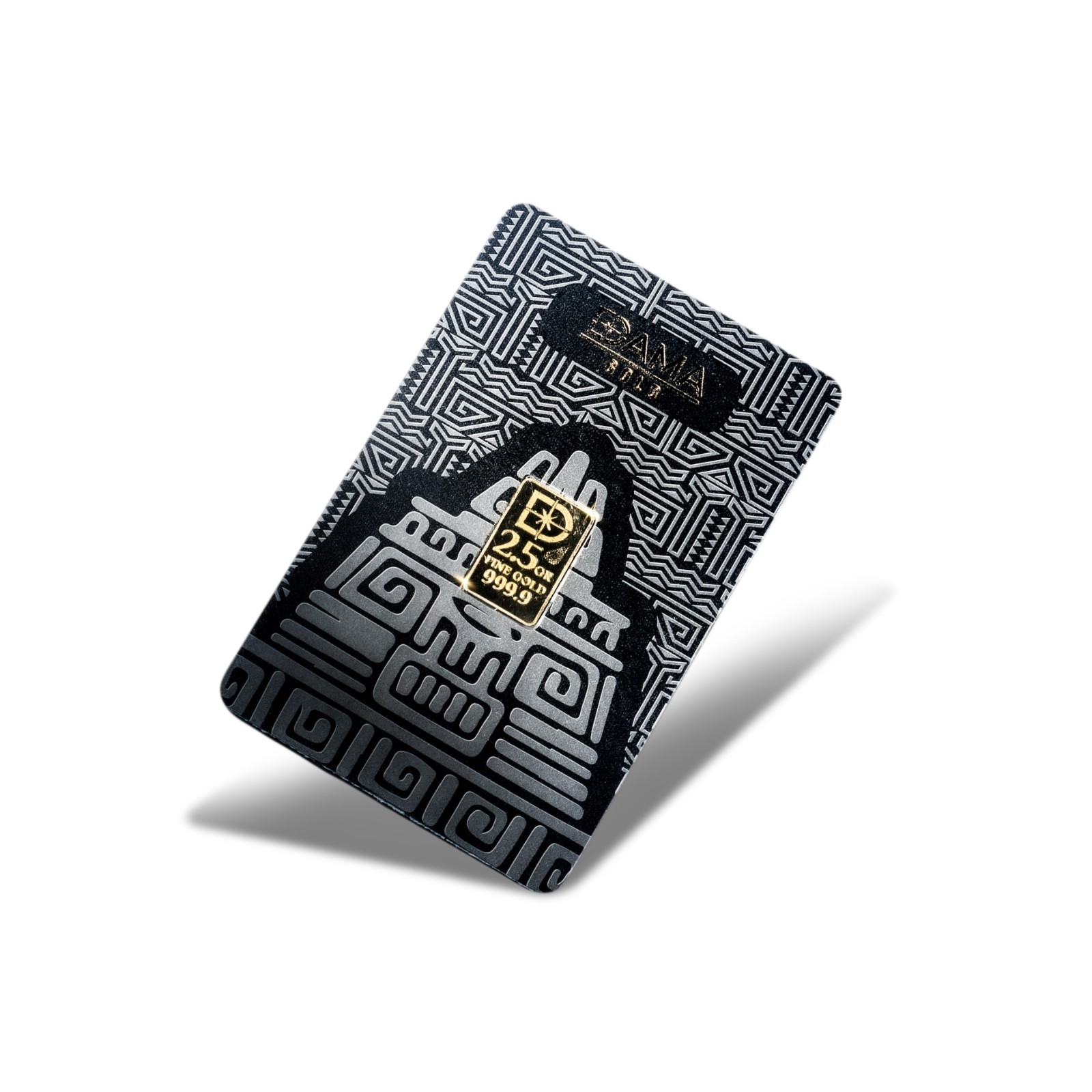 2.5Gram 24K Gold Bar 999 – Colombian Inspired Dama Gold Collectible Bullion Card