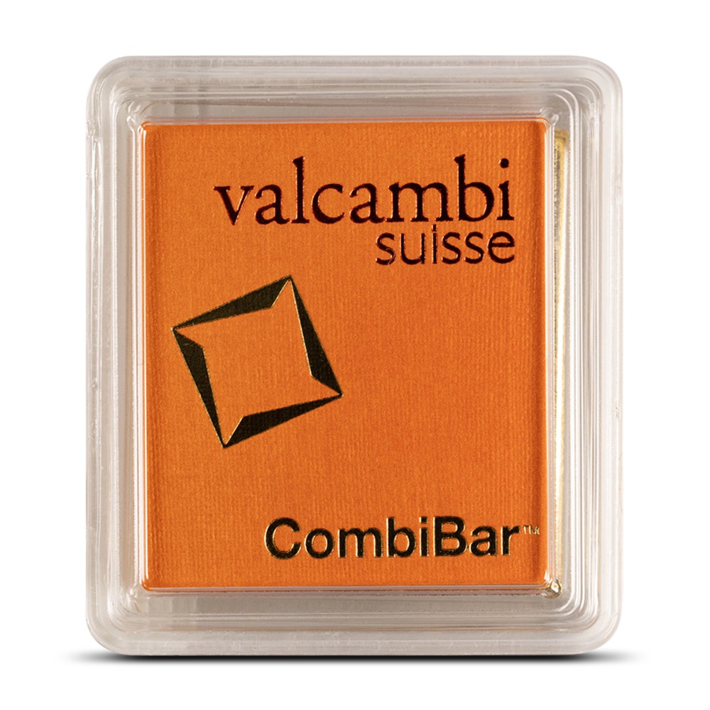 20 Gram Valcambi Gold CombiBar (20x1g w/ Assay)