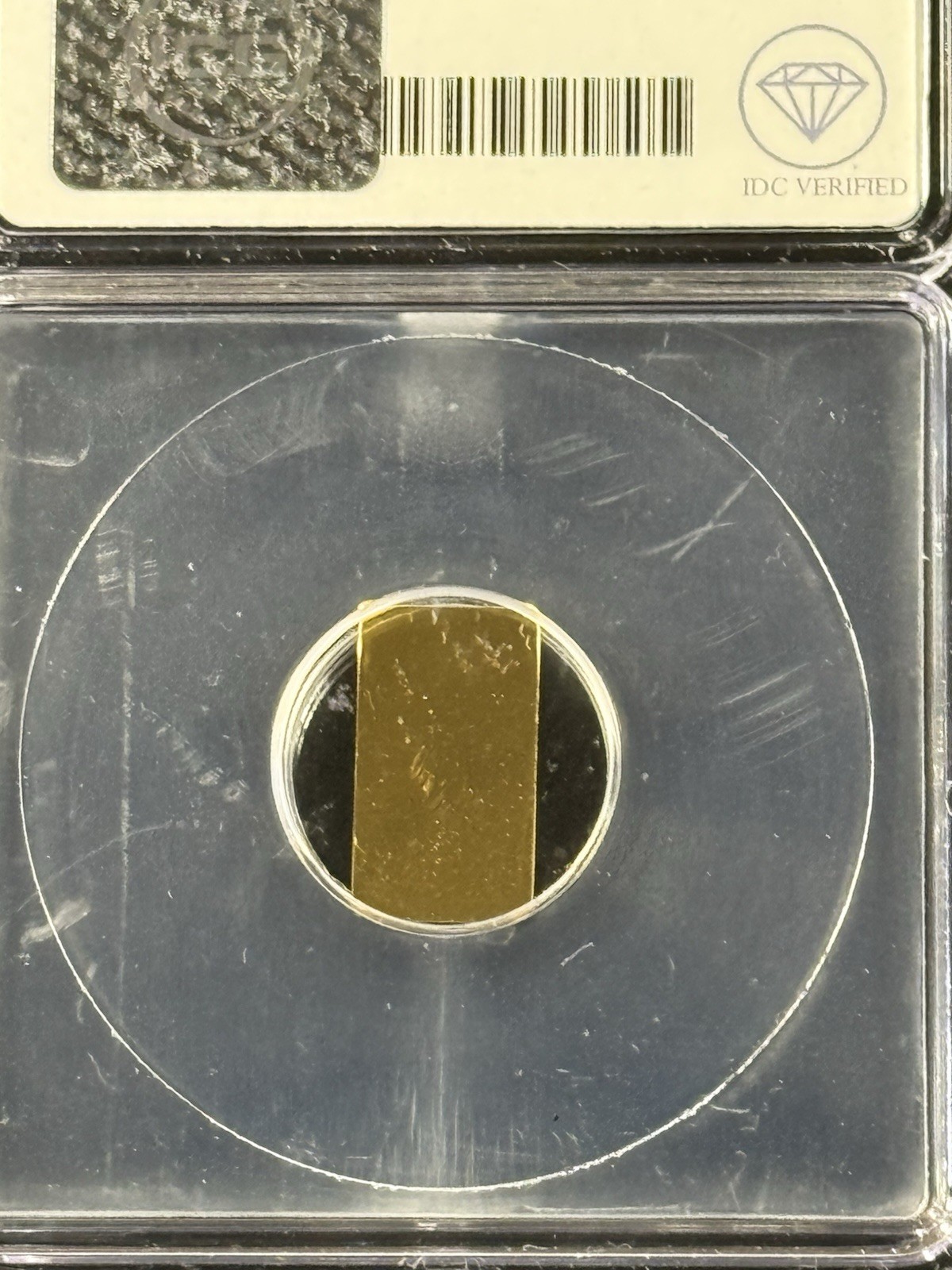 1/100oz Gold Scottsdale Break Incase Of Emergency ICG Genuine Item #90