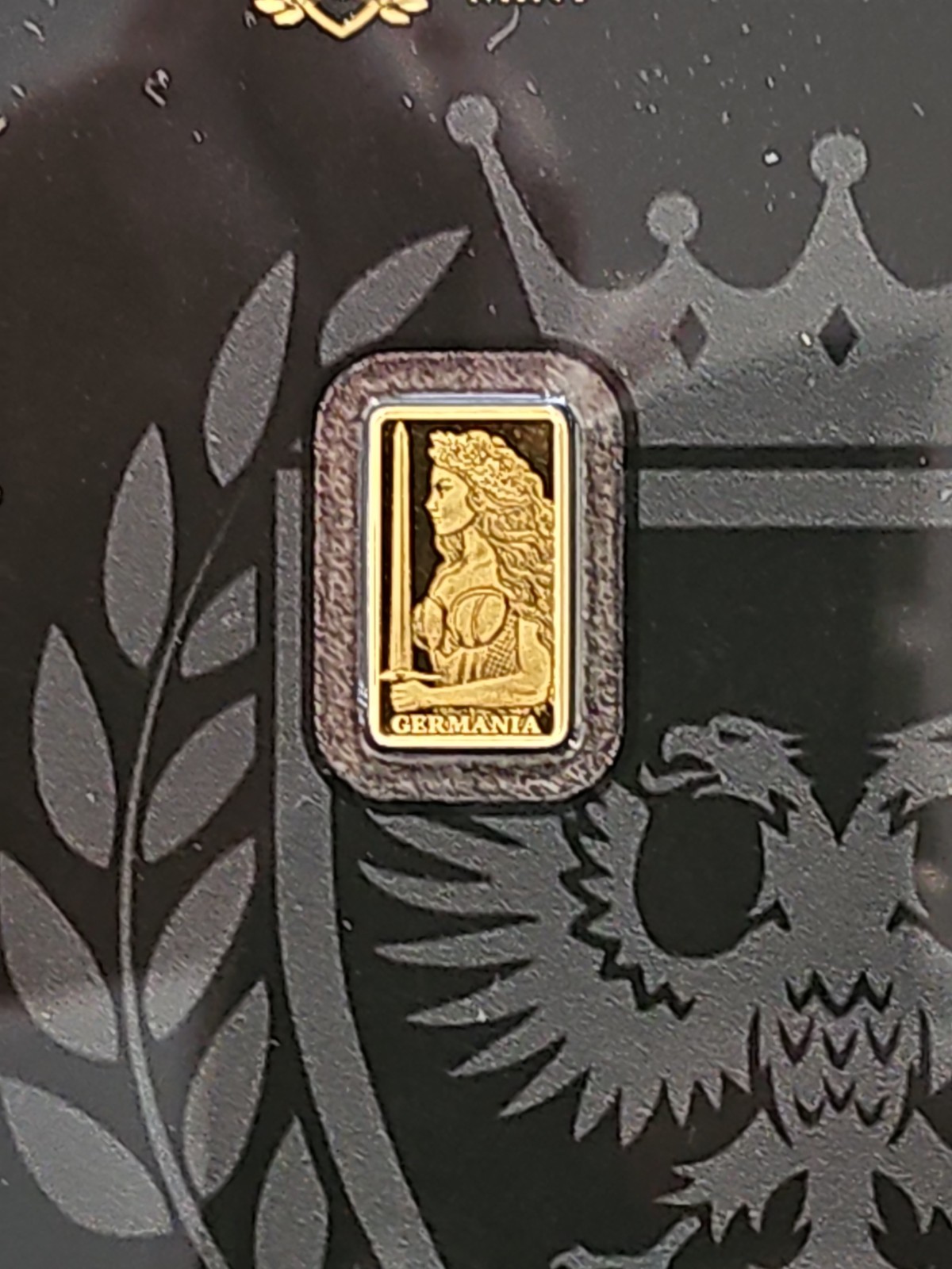Germania Mint 1/200 oz Fine Gold Bar Sealed Certified Assay Card