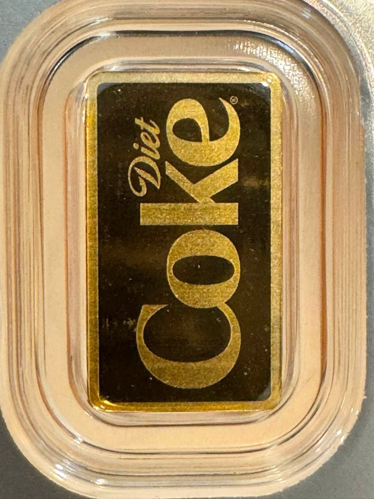 PAMP Diet Coke 1 Gram Gold Bar Coca-Cola Limited To Only 1400 Minted 1g Sold Out