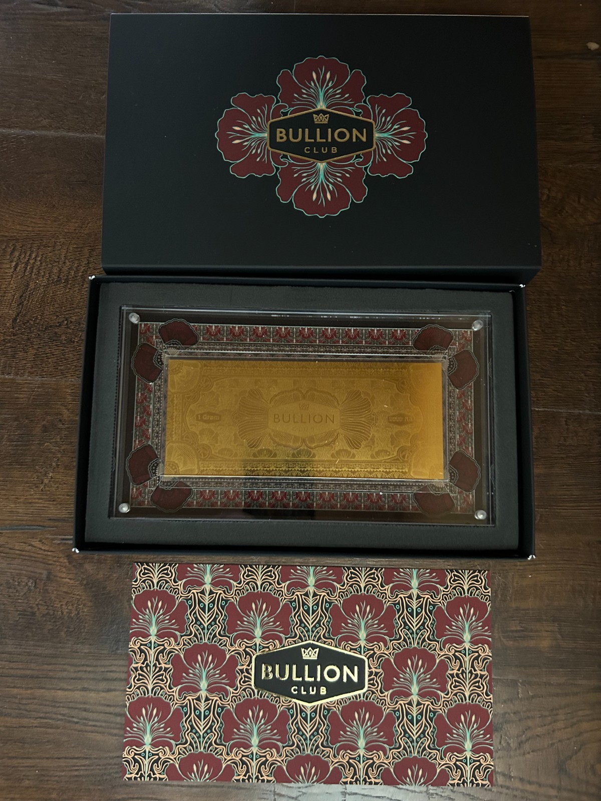 2025 APMEX Limited Edition Happy Holidays 1 gram .999 Fine Gold Foil Note