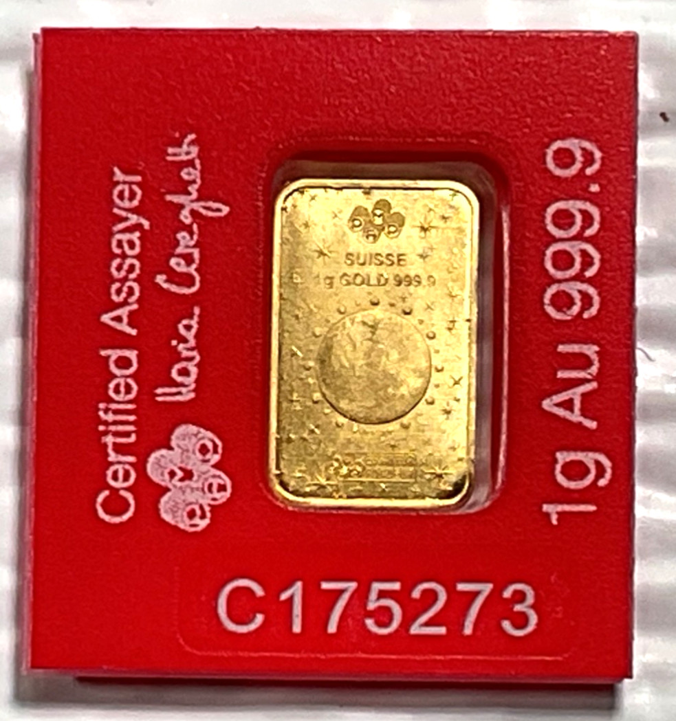 2026 1 Gram PAMP Suisse Lunar Legends 1,000 Mile Horse Multigram .9999 Gold Bar