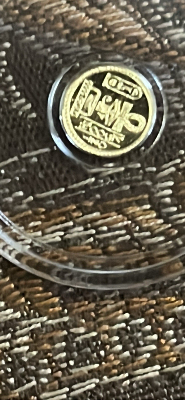 APMEX Gold Round Bullion 1/10 oz .999 Fine Gold in Protective Capsule