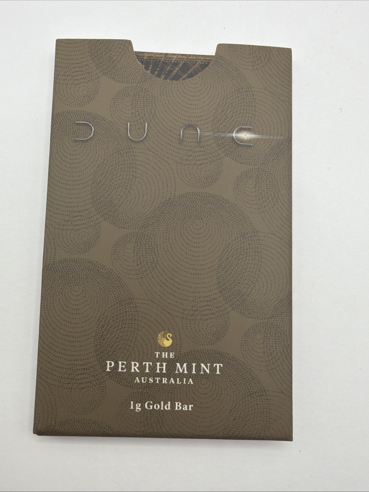 2026 Perth Mint Dune 1g 9999 Gold Bar Limited Mintage w/ Original Packaging