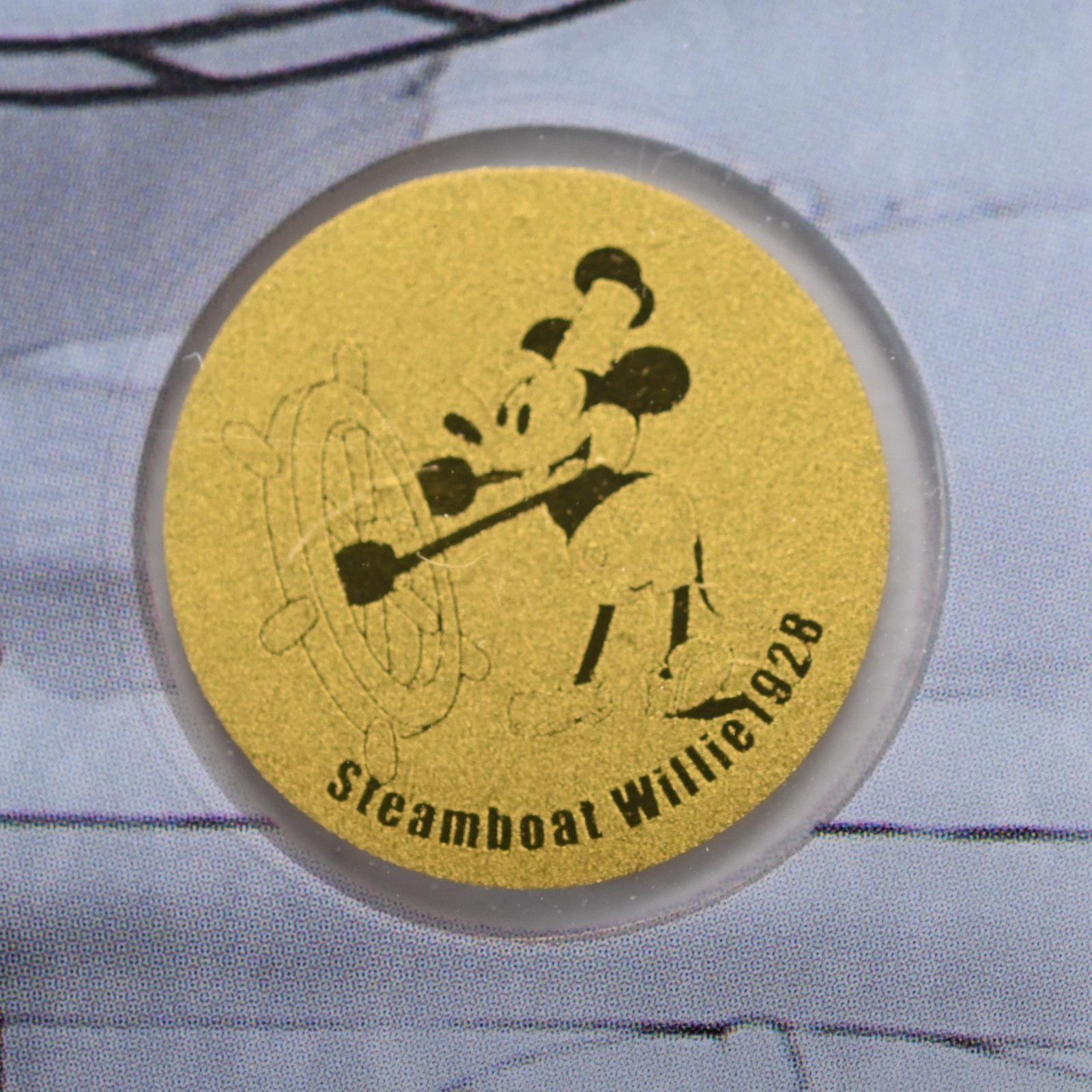 2026 Steamboat Willie 1928 1/2000-oz .9999 Gold Coin in Card Cert#0071 (slx5267)