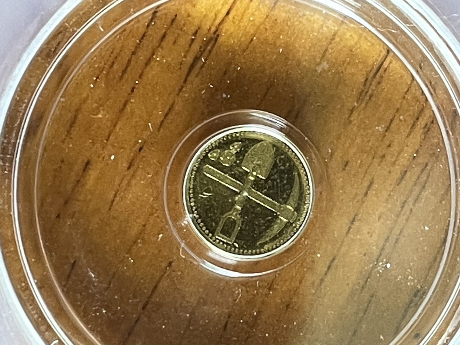 1 / 500 Oz Gold ICG MS 70 Hoffman Design