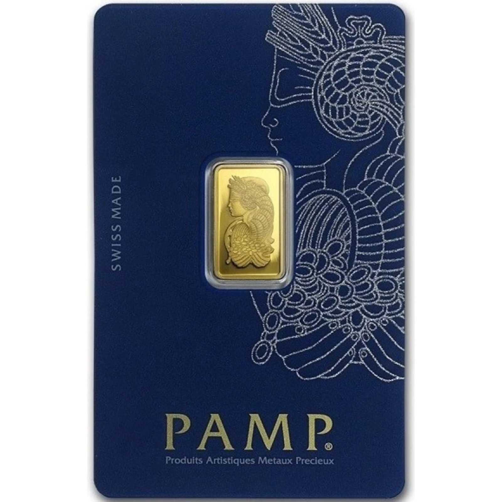 Gold PAMP Suisse Fortuna 2.5 gram .9999 Gold Bar NEW *Sealed with Assay/ 24K ORO