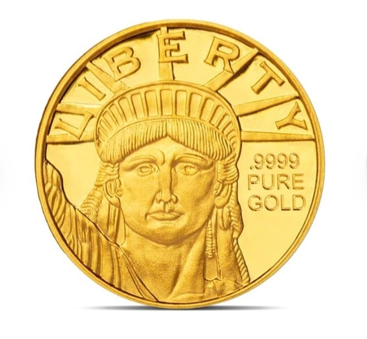 Lady Liberty Pure Gold Round – Iconic American Beauty .9999 Fine