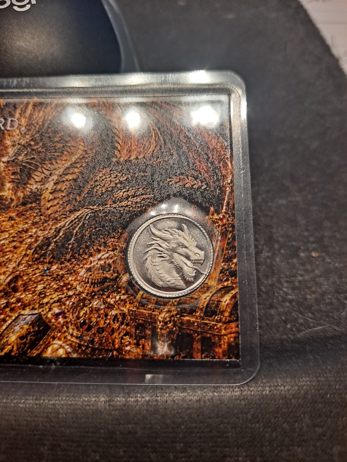 2026 PERSEUS Liberia Gold Coin 1/1000 oz .9999 Plus A Silver Card