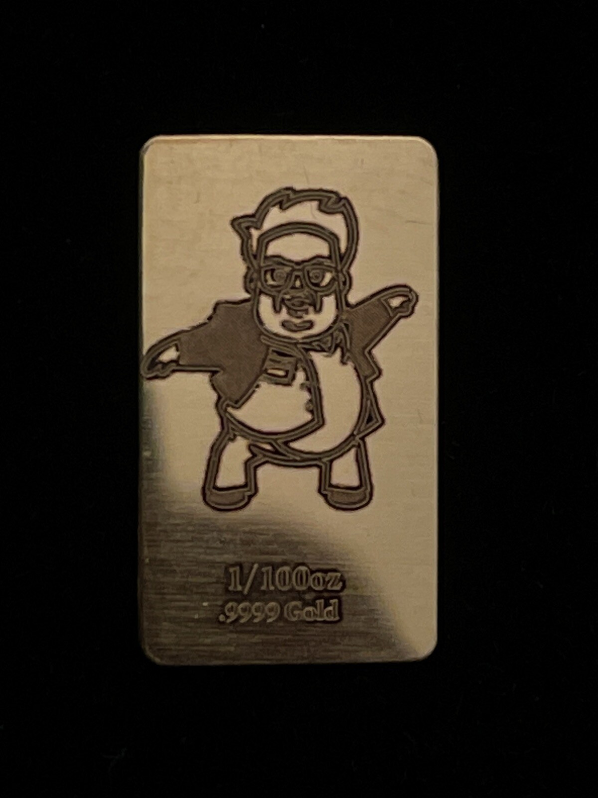 The CHIVE | NOVEMBER GOLDEN FARLEY GAME PIECE | 1/100th Oz Gold Bar | SOLD OUT