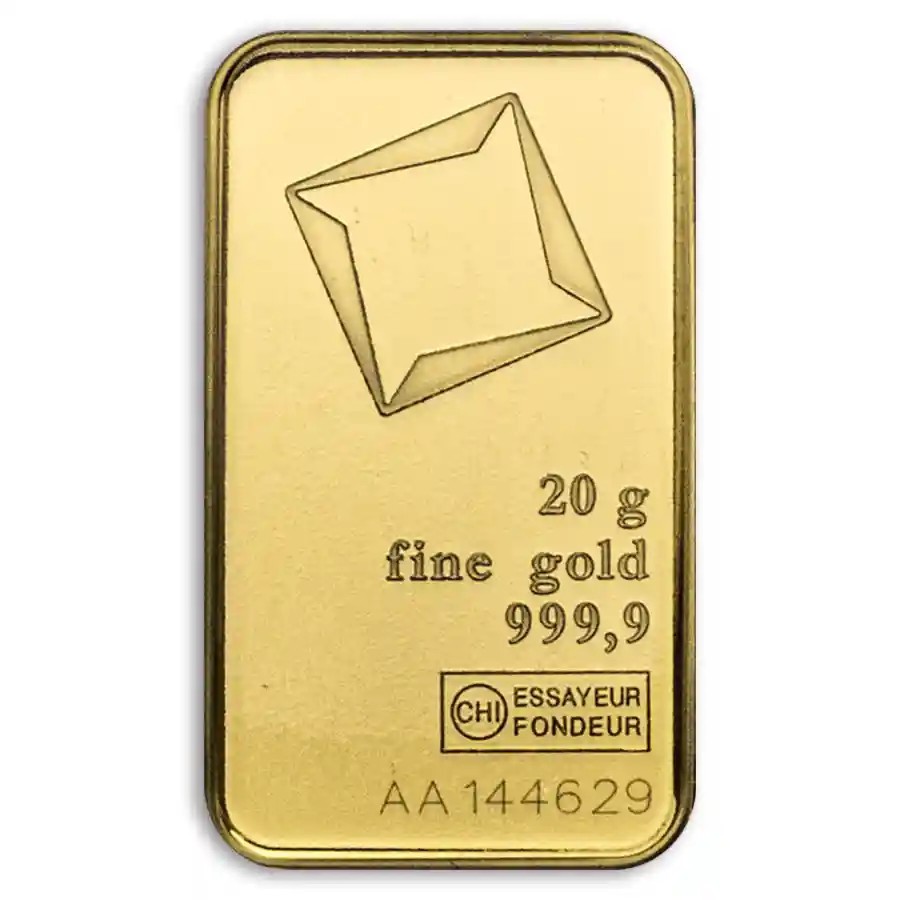 20 gram Gold Bar – Random Design