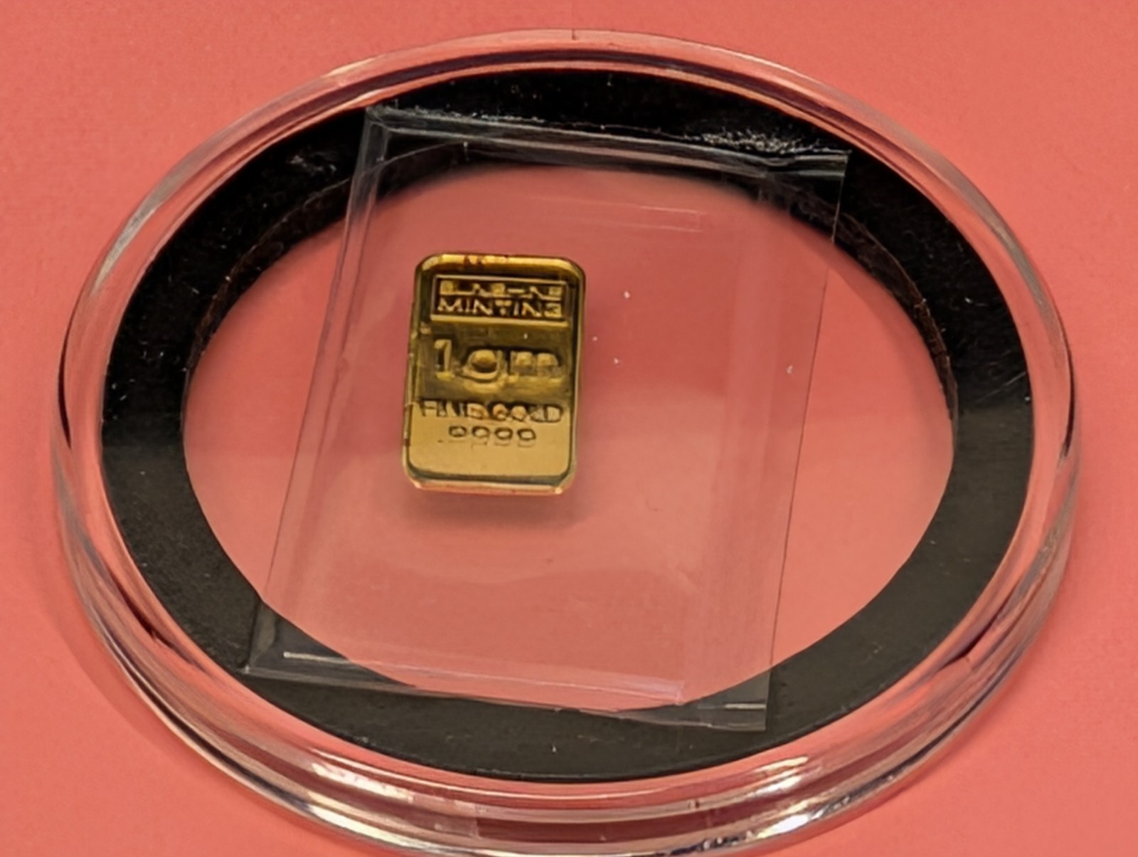 1 gr Sunshine Mint .999 Gold Bar Sealed in Plastic 250623