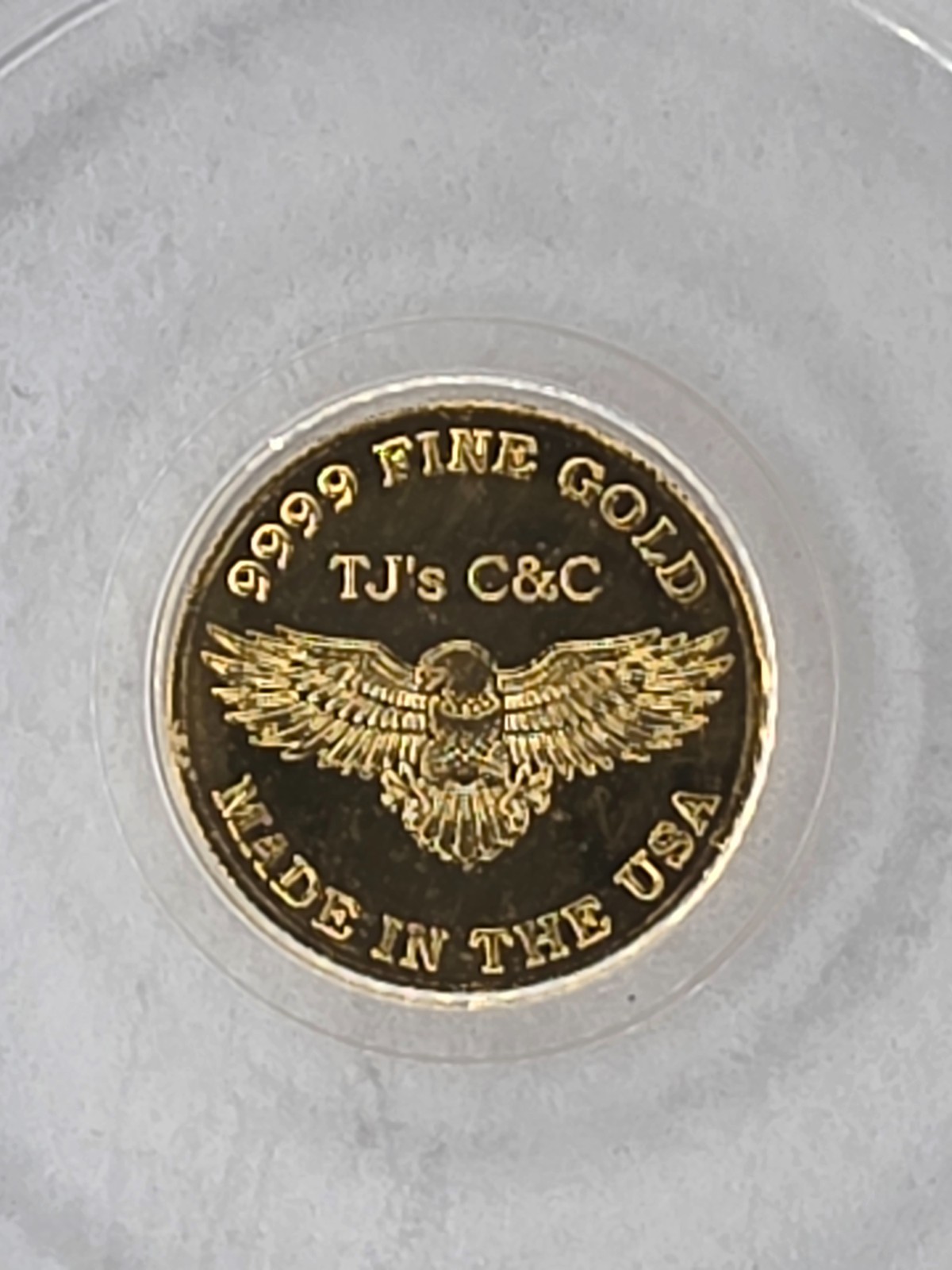 1/200 oz .999 Fine Gold Round – Colt Diamondback – Mini Gold Bullion