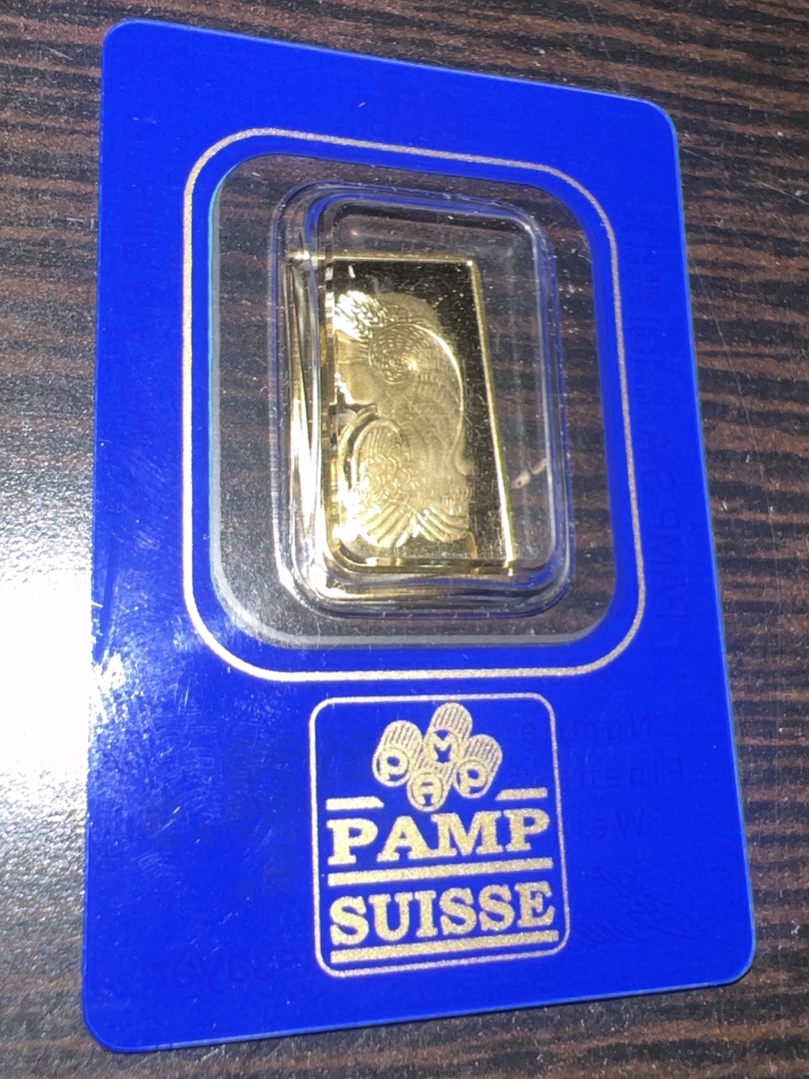Gold PAMP Suisse 2.5 gram Lady Fortuna Swiss .999 Fine Bar Sealed in Assay