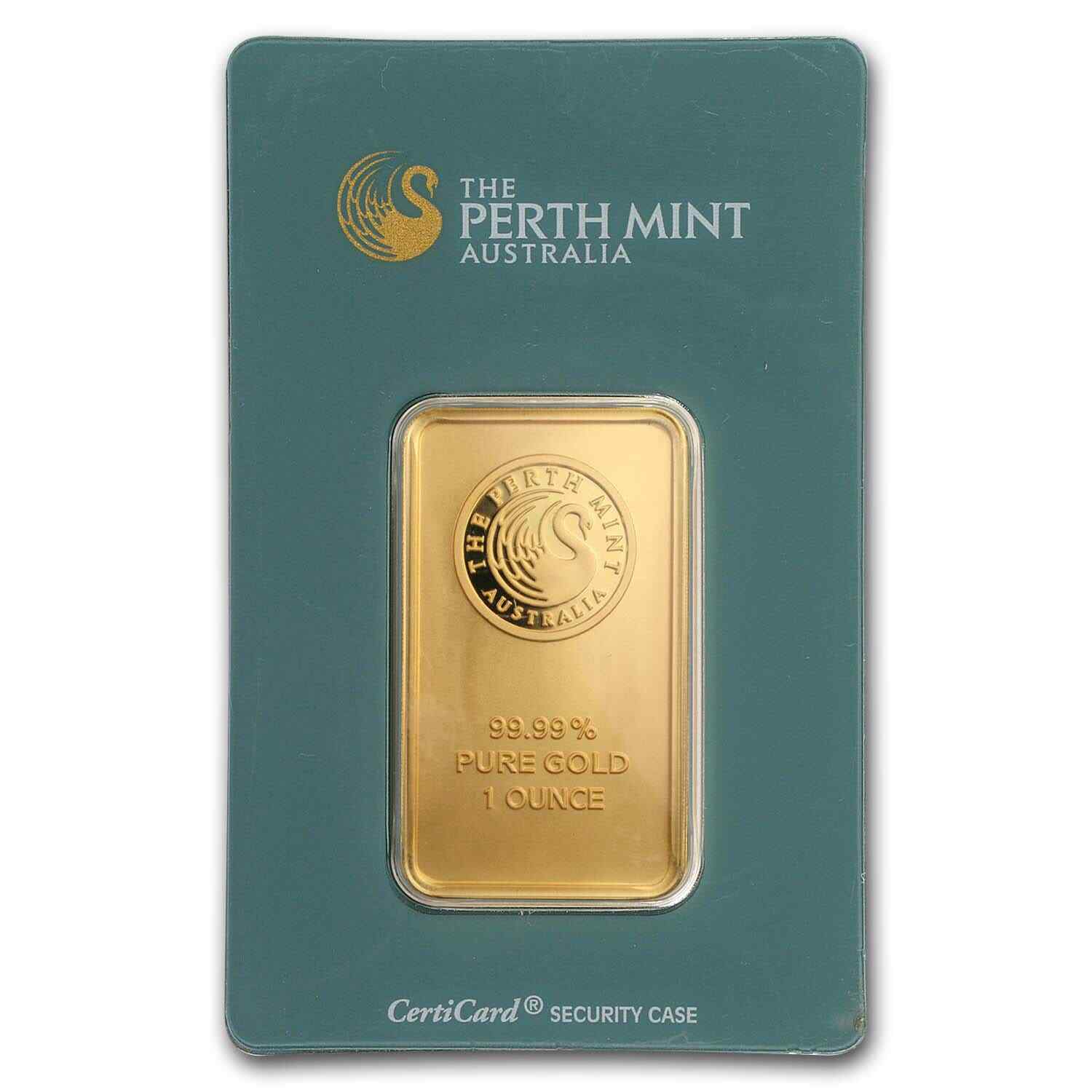 1 oz Gold Bar – Perth Mint (Classic Assay) – SKU#166448