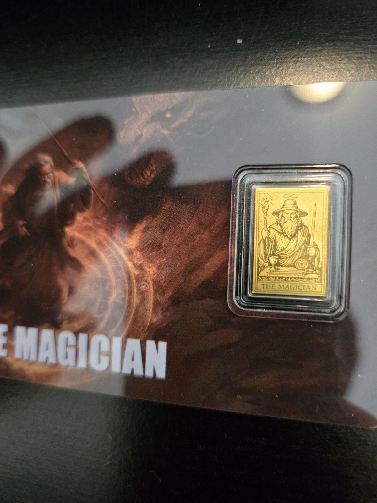 2026 Liberia The Magician 1/1000oz 9999 Pure GOLD Coin in Themed Card