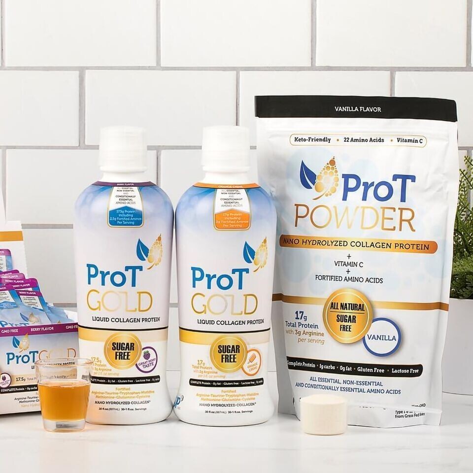 ProT Gold Oral Protein Supplement, Liquid, Sugar Free, 30 oz